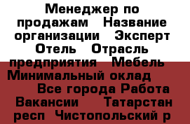 Менеджер по продажам › Название организации ­ Эксперт Отель › Отрасль предприятия ­ Мебель › Минимальный оклад ­ 50 000 - Все города Работа » Вакансии   . Татарстан респ.,Чистопольский р-н